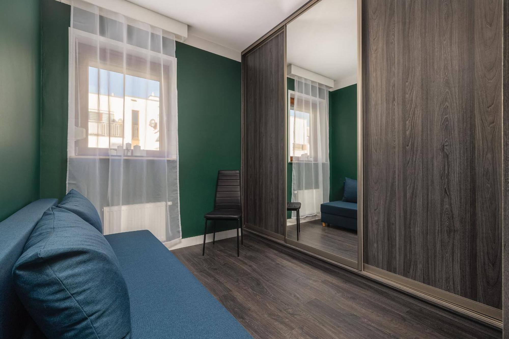 Mysterious Blue With Two Bedrooms And Balcony In By Renters *