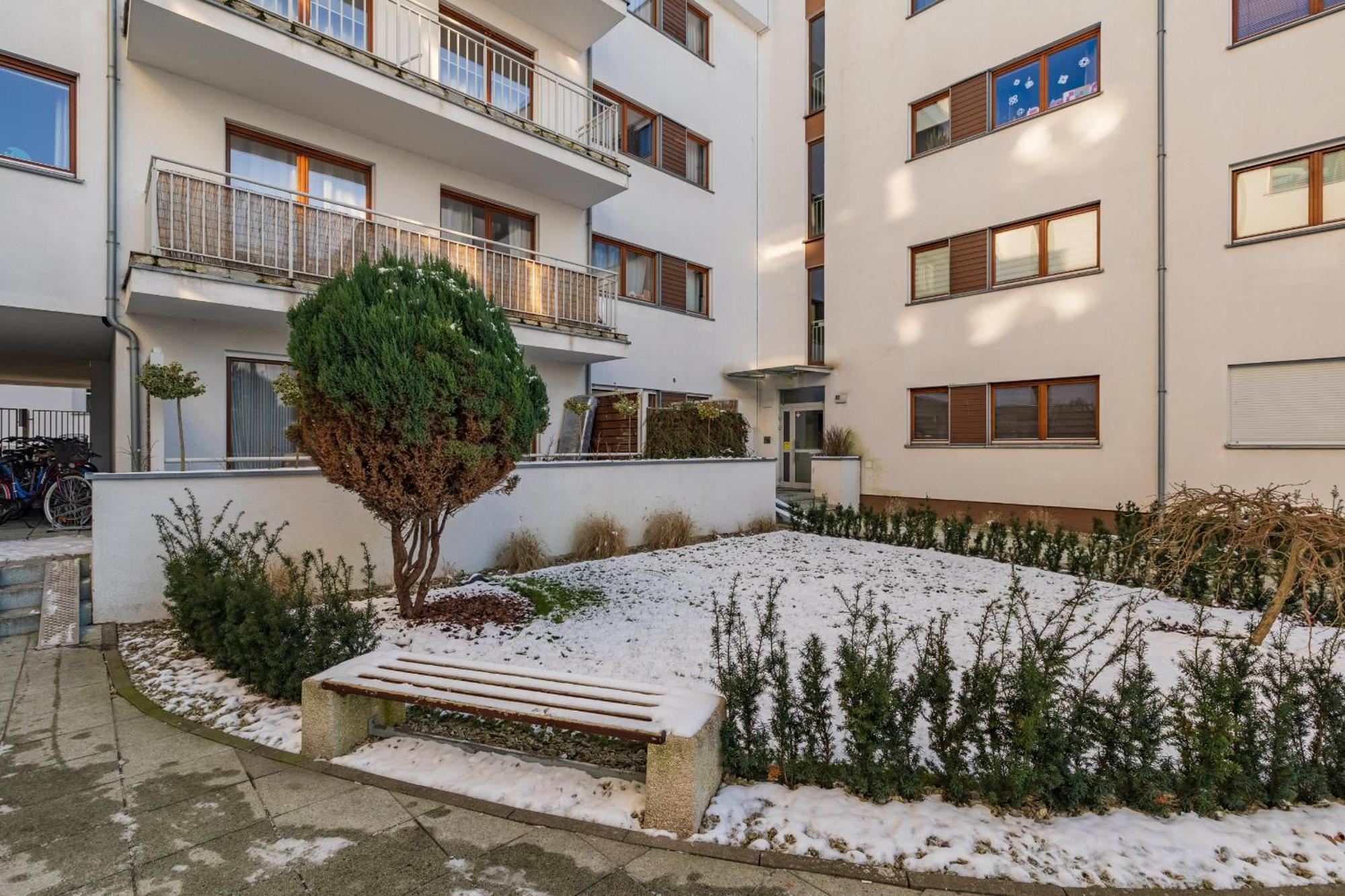 Mysterious Blue With Two Bedrooms And Balcony In By Renters Apartment *